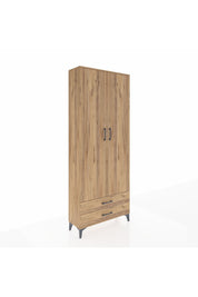 Arges Dolap 5 Raflı 2 Çekmeceli 2 Kapaklı 88x30x221 - S30M009V9A