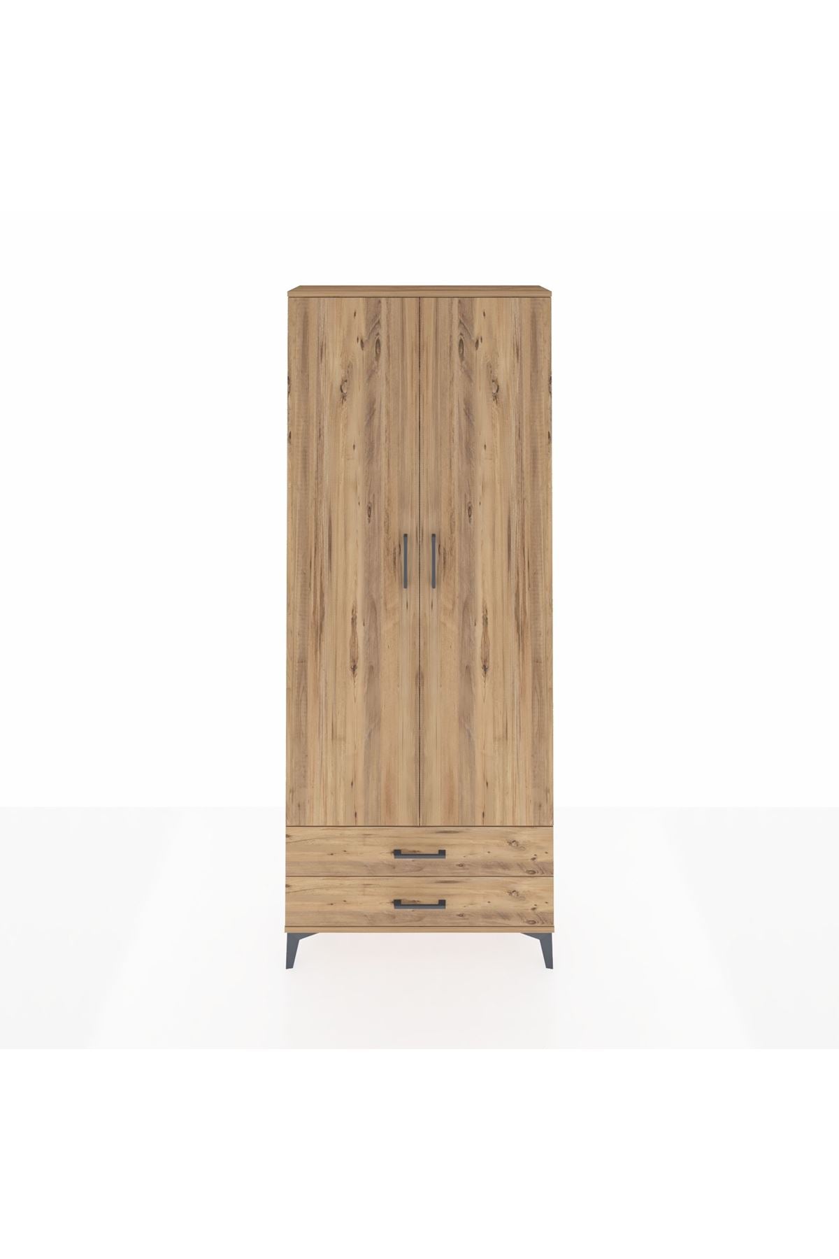 Arges Dolap 5 Raflı 2 Çekmeceli 2 Kapaklı 88x30x221 - S30M009V9A