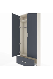 Arges Dolap 2 Raflı Tek Çekmeceli Tek Askılı 88x30x221 - S30M010V2A