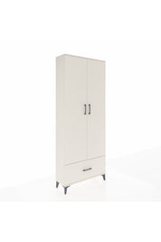 Arges Dolap 5 Raflı Tek Çekmeceli 2 Kapaklı 88x30x221 - S30M011V1A