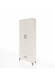 Arges Dolap 5 Raflı Tek Çekmeceli 2 Kapaklı 88x30x221 - S30M011V1A