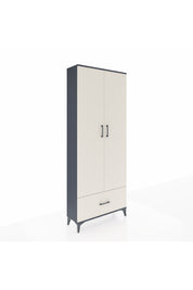 Arges Dolap 5 Raflı Tek Çekmeceli 2 Kapaklı 88x30x221 - S30M011V4A