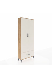 Arges Dolap 5 Raflı Tek Çekmeceli 2 Kapaklı 88x30x221 - S30M011V7A