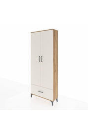 Arges Dolap 5 Raflı Tek Çekmeceli 2 Kapaklı 88x30x221 - S30M011V7A