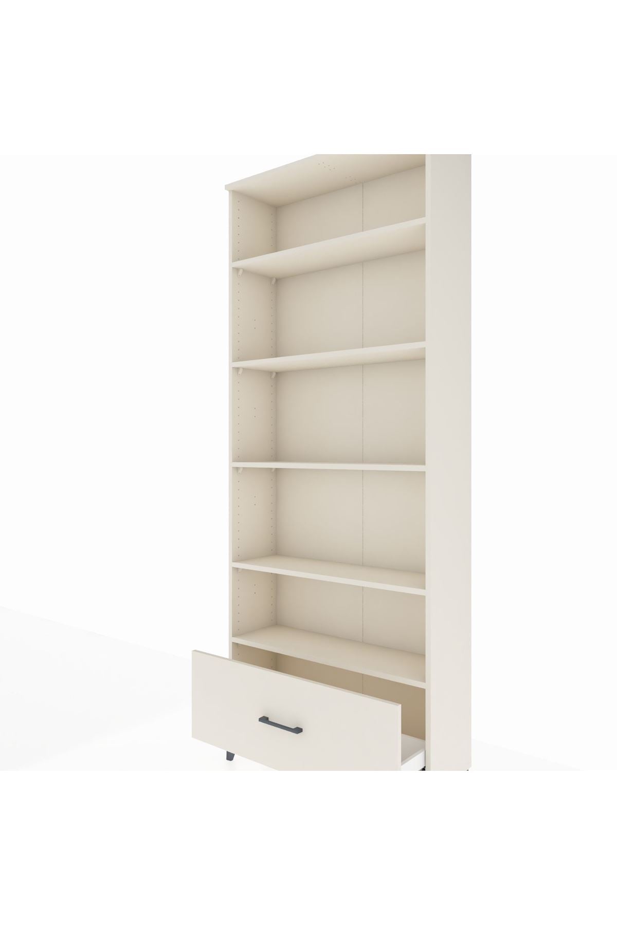 Arges Dolap 5 Raflı Tek Çekmeceli 88x30x221 - S30M012V1A