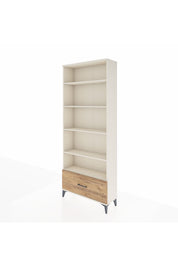 Arges Dolap 5 Raflı Tek Çekmeceli 88x30x221 - S30M012V3A