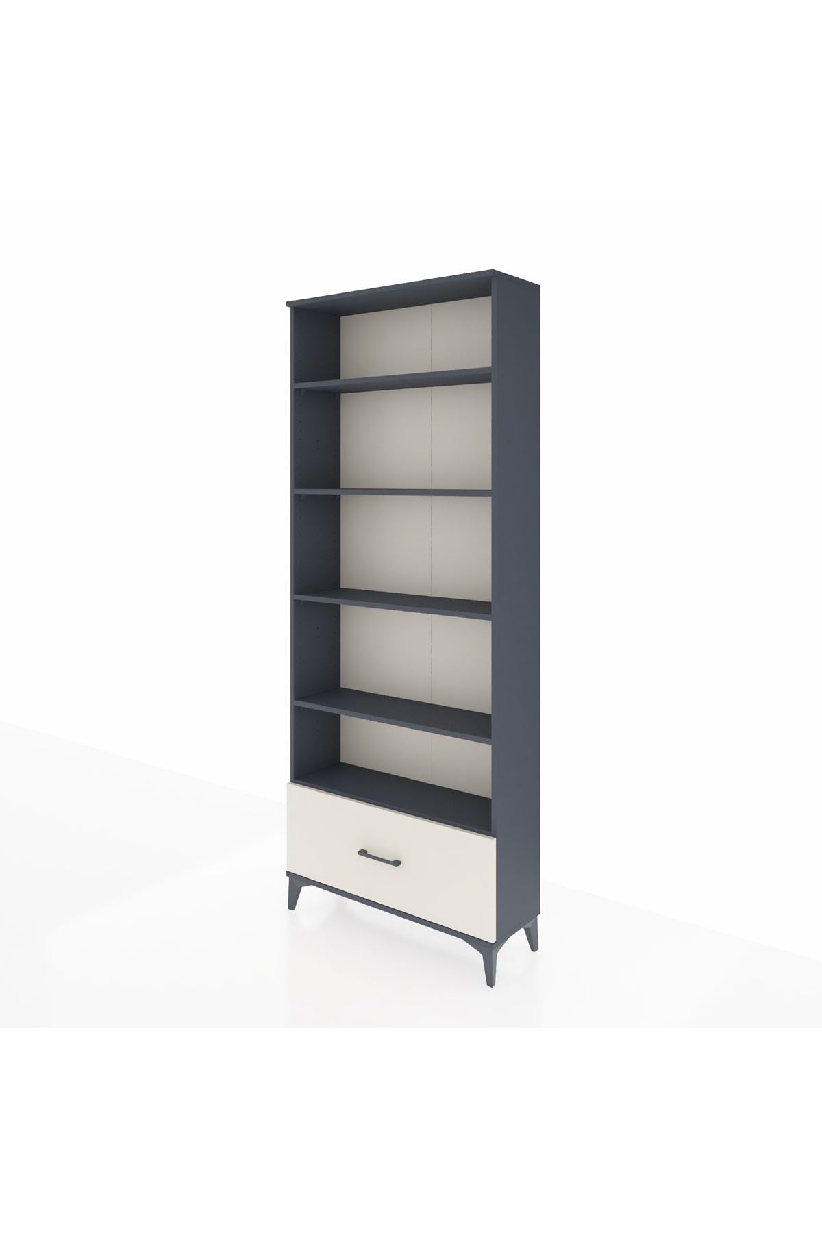 Arges Dolap 5 Raflı Tek Çekmeceli 88x30x221 - S30M012V4A