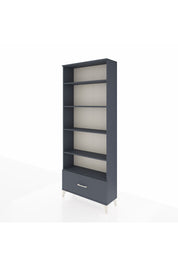 Arges Dolap 5 Raflı Tek Çekmeceli 88x30x221 - S30M012V5A