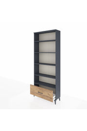 Arges Dolap 5 Raflı Tek Çekmeceli 88x30x221 - S30M012V6A