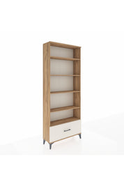 Arges Dolap 5 Raflı Tek Çekmeceli 88x30x221 - S30M012V7A