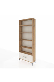 Arges Dolap 5 Raflı Tek Çekmeceli 88x30x221 - S30M012V7A