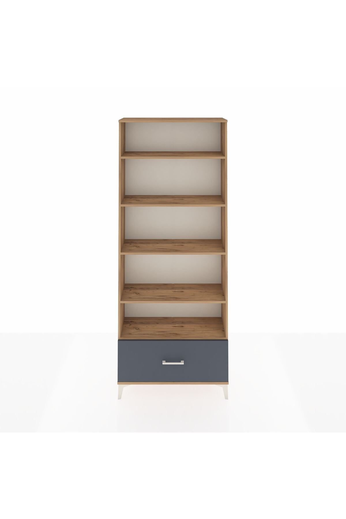 Arges Dolap 5 Raflı Tek Çekmeceli 88x30x221 - S30M012V8A