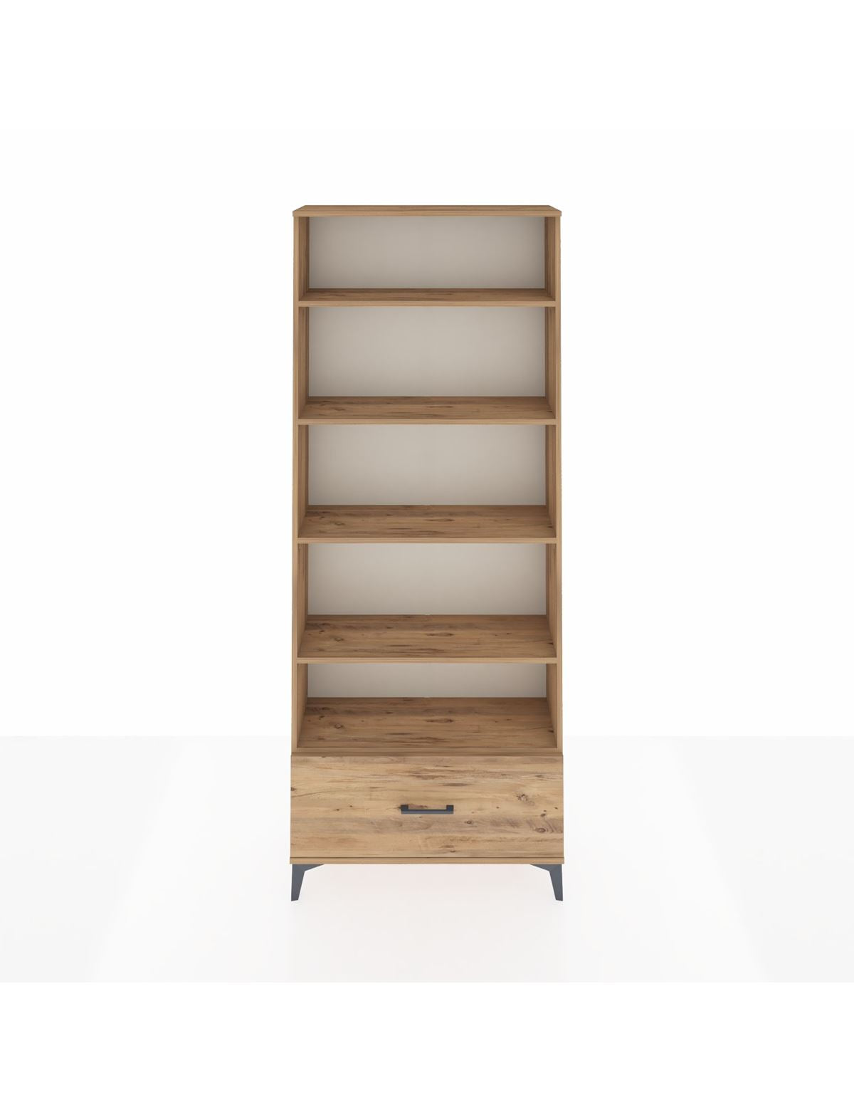 Arges Dolap 5 Raflı Tek Çekmeceli 88x30x221 - S30M012V9A