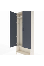 Arges Dolap 2 Raflı 2 Kapaklı Tek Askılı 88x30x221 - S30M013V2A