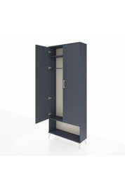 Arges Dolap 2 Raflı 2 Kapaklı Tek Askılı 88x30x221 - S30M013V5A