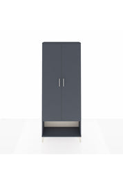 Arges Dolap 2 Raflı 2 Kapaklı Tek Askılı 88x30x221 - S30M013V5A