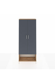 Arges Dolap 2 Raflı 2 Kapaklı Tek Askılı 88x30x221 - S30M013V8A