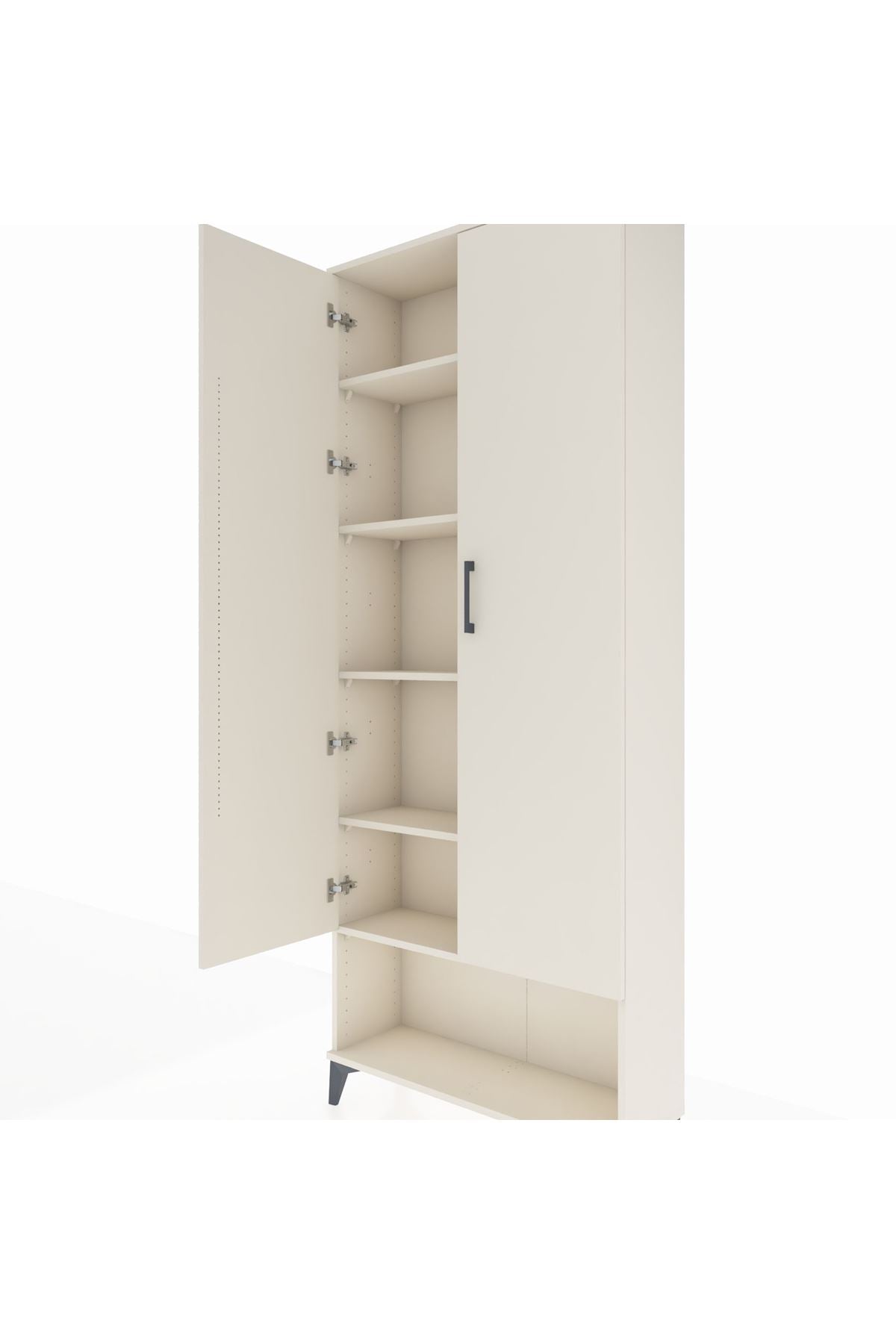 Arges Dolap 5 Raflı 2 Kapaklı 88x30x221 - S30M014V1A