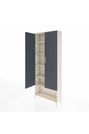 Arges Dolap 5 Raflı 2 Kapaklı 88x30x221 - S30M014V2A