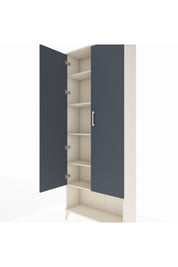 Arges Dolap 5 Raflı 2 Kapaklı 88x30x221 - S30M014V2A