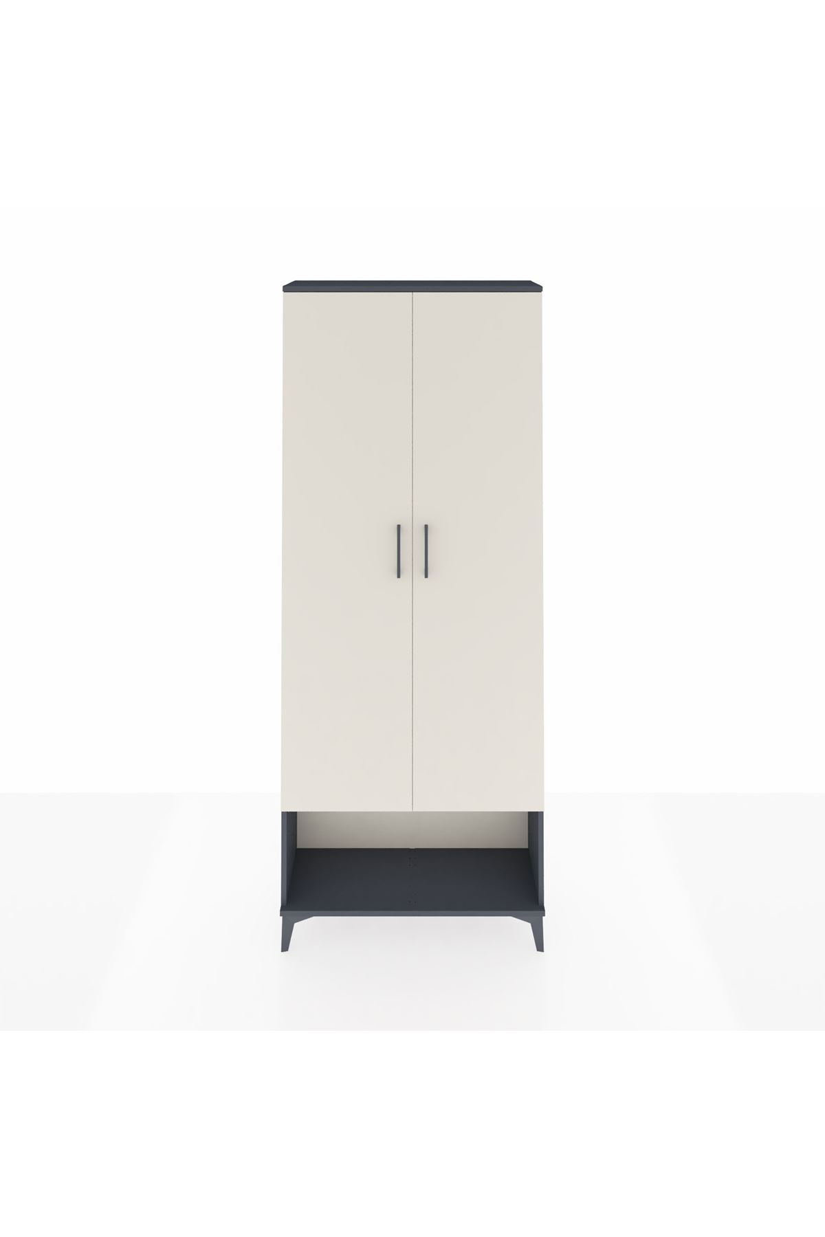 Arges Dolap 5 Raflı 2 Kapaklı 88x30x221 - S30M014V4A