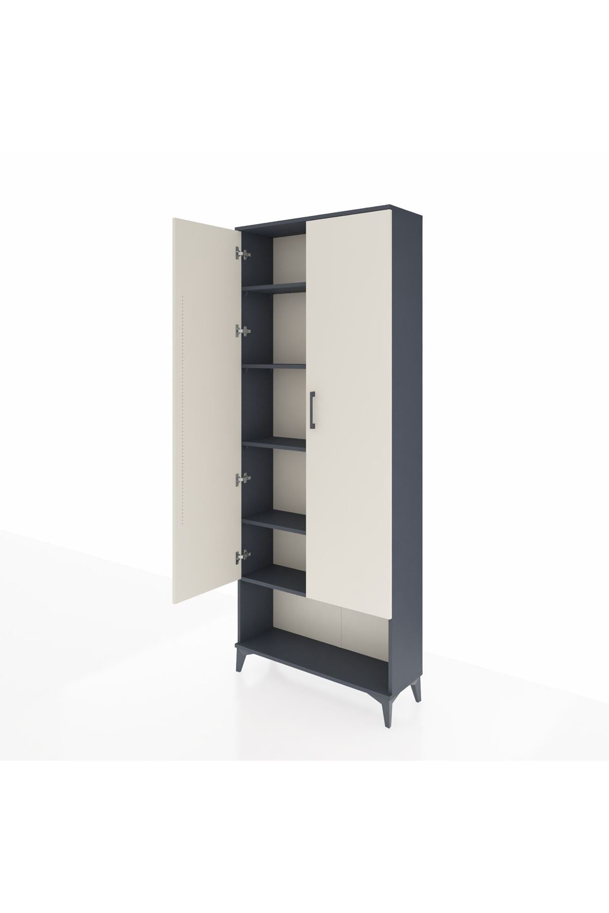 Arges Dolap 5 Raflı 2 Kapaklı 88x30x221 - S30M014V4A