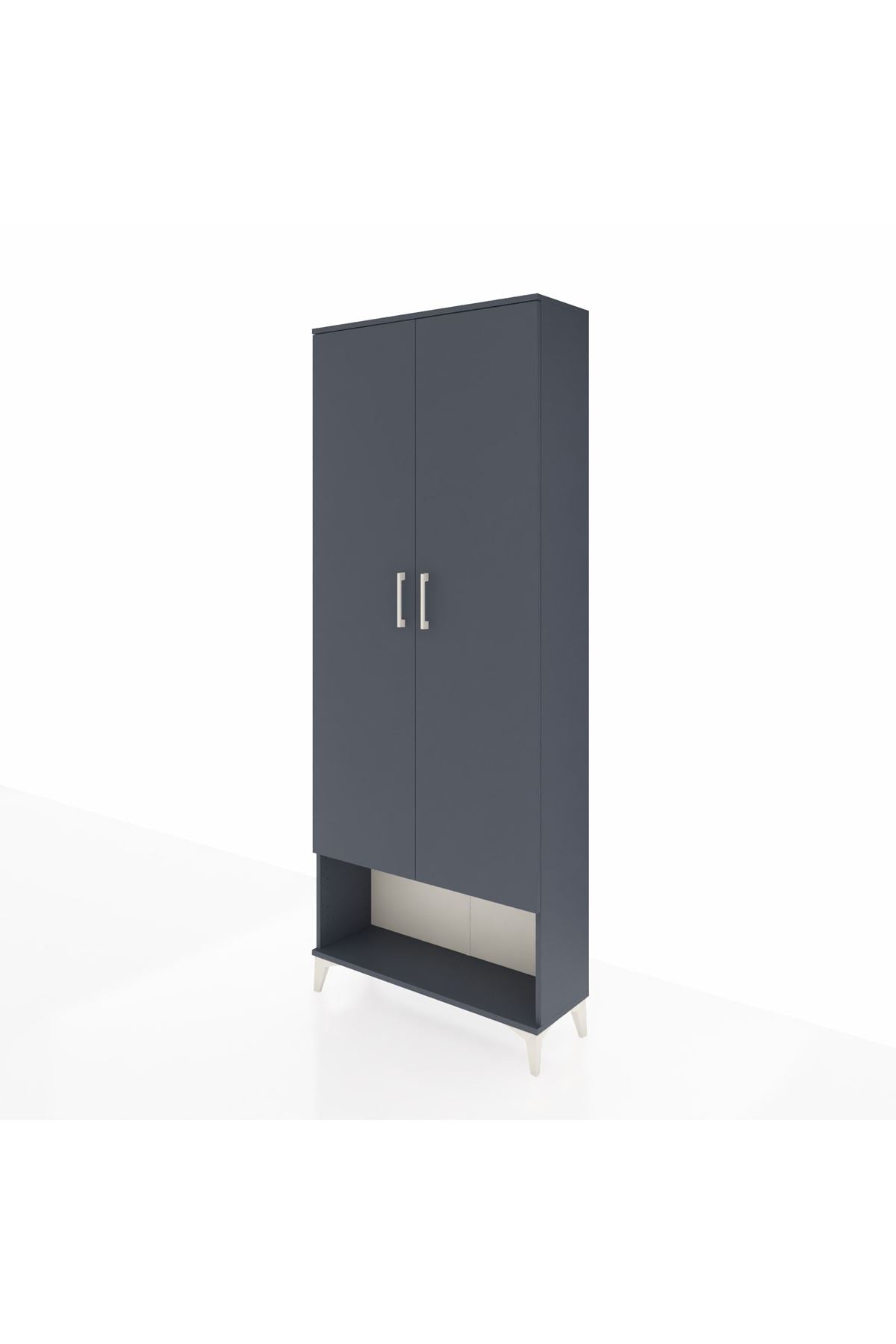 Arges Dolap 5 Raflı 2 Kapaklı 88x30x221 - S30M014V5A