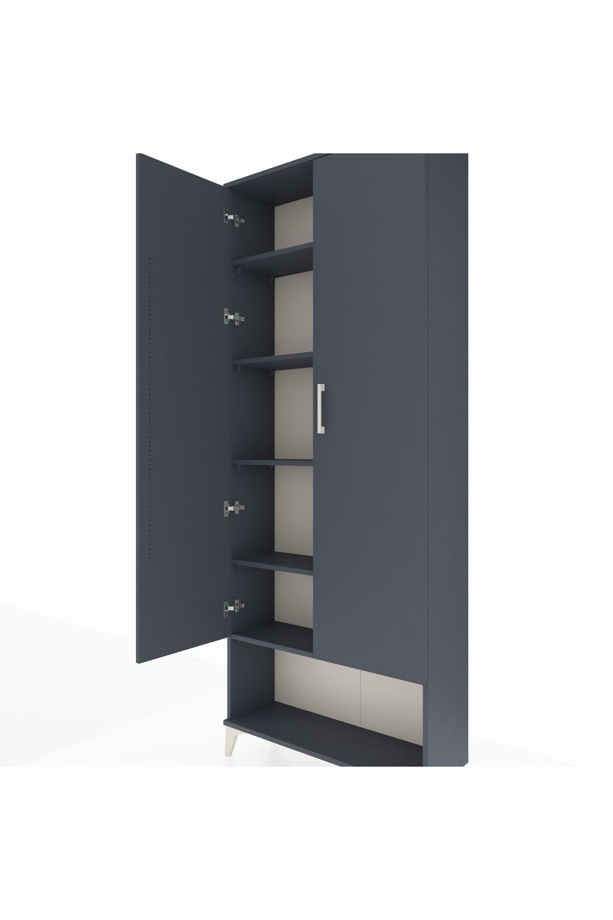 Arges Dolap 5 Raflı 2 Kapaklı 88x30x221 - S30M014V5A