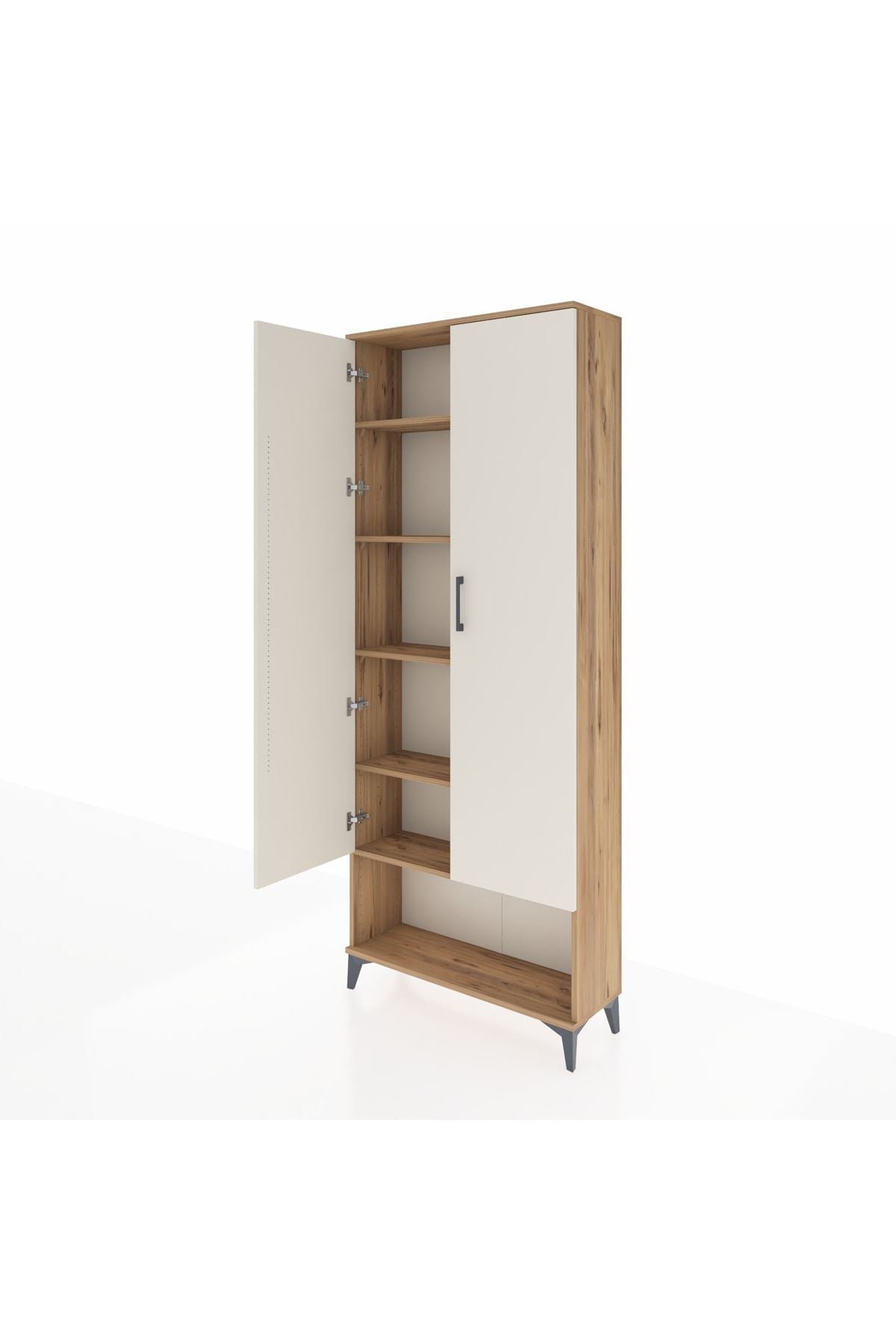 Arges Dolap 5 Raflı 2 Kapaklı 88x30x221 - S30M014V7A