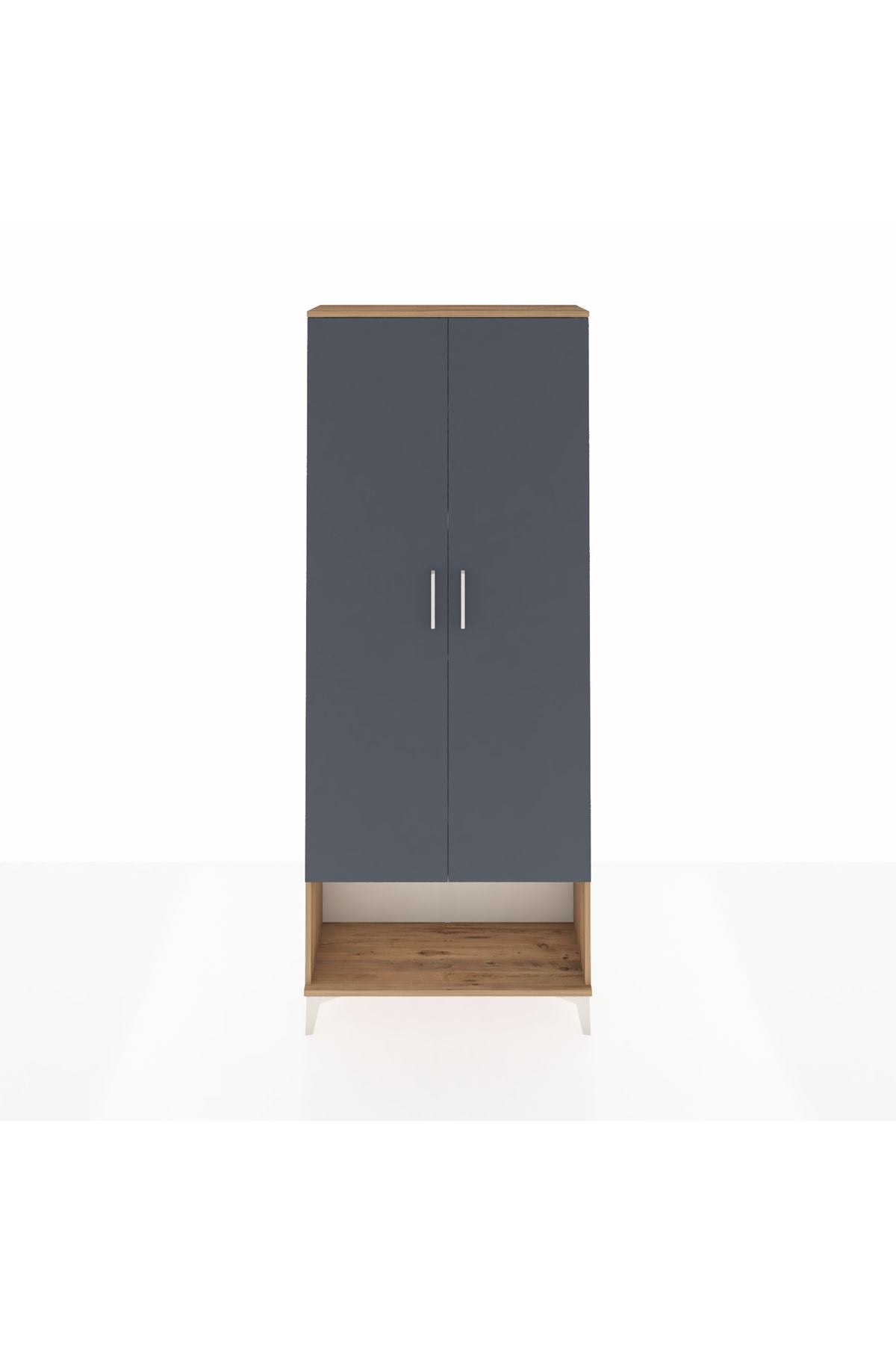 Arges Dolap 5 Raflı 2 Kapaklı 88x30x221 - S30M014V8A