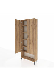 Arges Dolap 5 Raflı 2 Kapaklı 88x30x221 - S30M014V9A