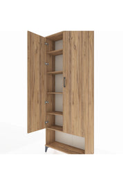 Arges Dolap 5 Raflı 2 Kapaklı 88x30x221 - S30M014V9A