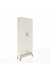 Arges Dolap 2 Raflı Tek Çekmeceli Tek Askılı 88x30x221 - S30M015V1A