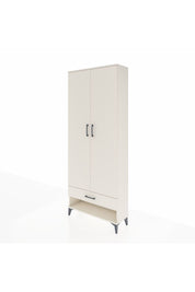 Arges Dolap 2 Raflı Tek Çekmeceli Tek Askılı 88x30x221 - S30M015V1A