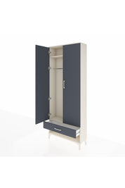 Arges Dolap 2 Raflı Tek Çekmeceli Tek Askılı 88x30x221 - S30M015V2A