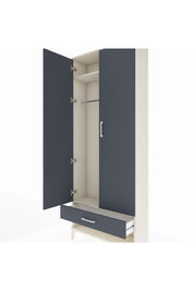 Arges Dolap 2 Raflı Tek Çekmeceli Tek Askılı 88x30x221 - S30M015V2A