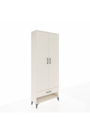 Arges Dolap 5 Raflı Tek Çekmeceli 2 Kapaklı 88x30x221 - S30M016V1A