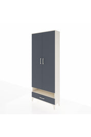 Arges Dolap 2 Raflı Tek Çekmeceli Tek Askılı 88x30x221 - S30M017V2A