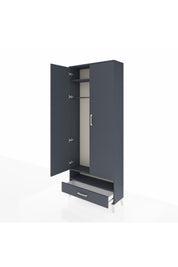 Arges Dolap 2 Raflı Tek Çekmeceli Tek Askılı 88x30x221 - S30M017V5A