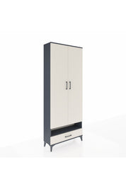 Arges Dolap 6 Raflı Tek Çekmeceli 2 Kapaklı 88x30x221 - S30M018V4A