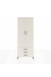 Arges Dolap 2 Raflı 3 Çekmeceli Tek Askılı 88x30x221 - S30M019V1A
