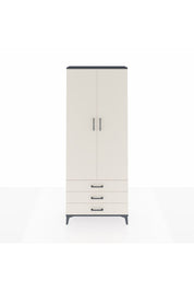 Arges Dolap 2 Raflı 3 Çekmeceli Tek Askılı 88x30x221 - S30M019V4A