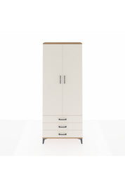Arges Dolap 2 Raflı 3 Çekmeceli Tek Askılı 88x30x221 - S30M019V7A