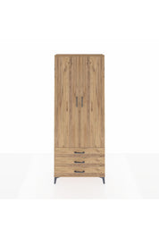 Arges Dolap 2 Raflı 3 Çekmeceli Tek Askılı 88x30x221 - S30M019V9A