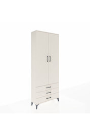 Arges Dolap 4 Raflı 3 Çekmeceli 2 Kapaklı 88x30x221 - S30M020V1A