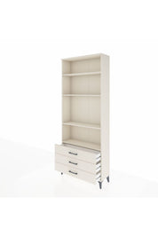 Arges Dolap 4 Raflı 3 Çekmeceli 88x30x221 - S30M021V1A