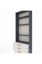 Arges Dolap 4 Raflı 3 Çekmeceli 88x30x221 - S30M021V4A