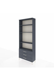 Arges Dolap 4 Raflı 3 Çekmeceli 88x30x221 - S30M021V5A