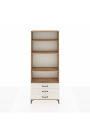 Arges Dolap 4 Raflı 3 Çekmeceli 88x30x221 - S30M021V7A