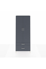Arges Dolap 4 Raflı 2 Çekmeceli 2 Kapaklı 88x30x221 - S30M023V5A